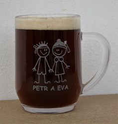 Svatební půllitr - 0,5l